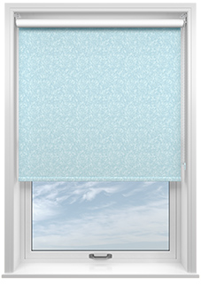 Ophelia, Neon Blue - Roller Blind